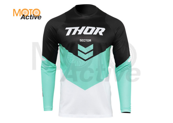 Джерси для мотокросса Thor Sector Chev, Black-MT
